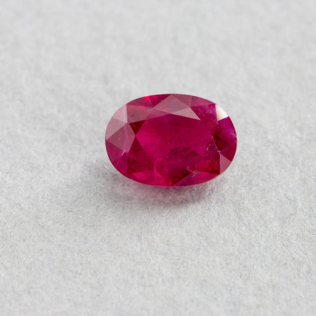 0.97 Carat Ruby Red Oval