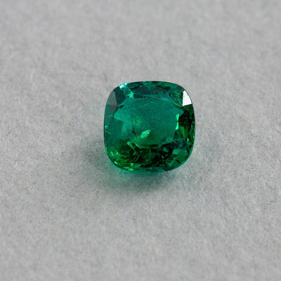 0.6 Carat Emerald - Green - Cushion Brilliant