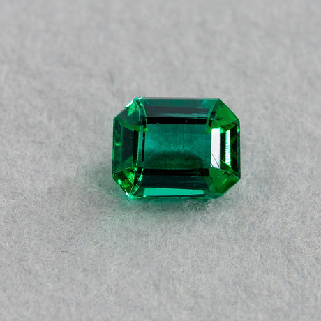 0.38 Carat Emerald Green Octagonal