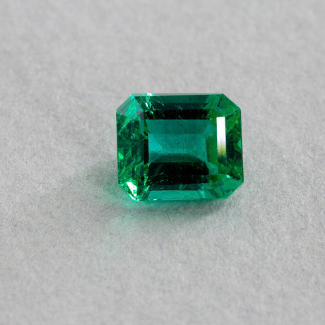 1.25 Carat Emerald Green Octagonal