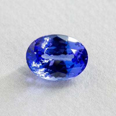 7.98 Carat Tanzanite - Purple - Oval