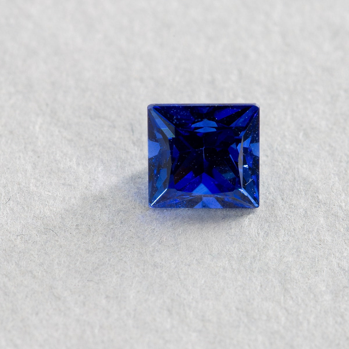 0.9 Carat Sapphire - Blue - Square