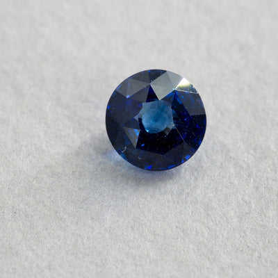 1.82 Carat Sapphire - Blue - Round