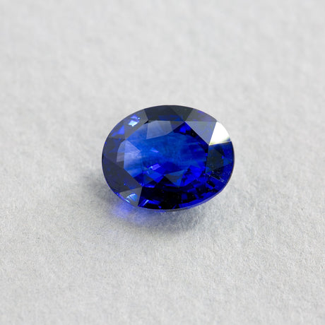 3.61 Carat Sapphire Blue Oval