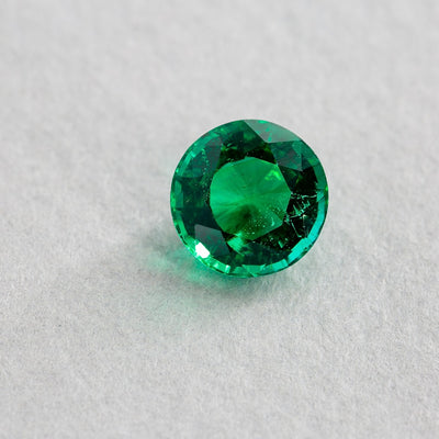 1.8 Carat Emerald - Green - Round