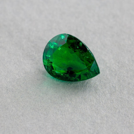 1.62 Carat Emerald Green Pear