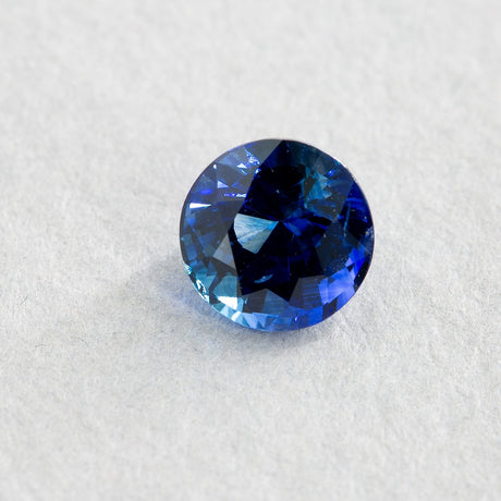 1.54 Carat Sapphire Blue Round