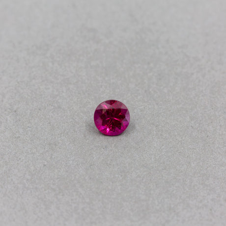 0.35 Carat Ruby Red Round