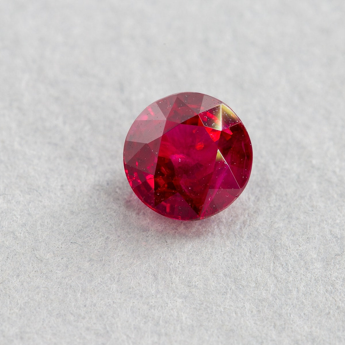 0.93 Carat Ruby - Red - Round