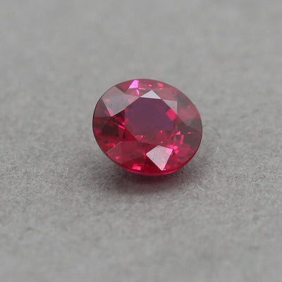 0.52 Carat Ruby - Red - Round