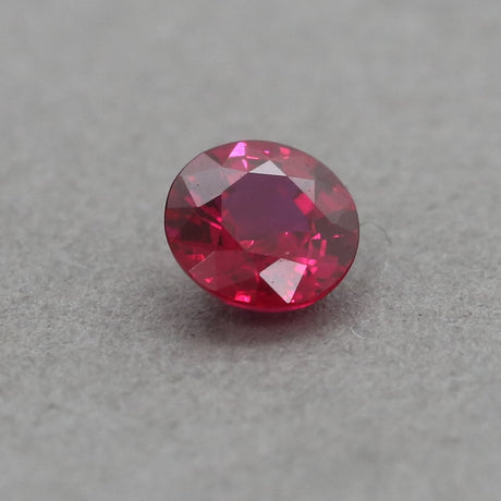 0.52 Carat Ruby Red Round