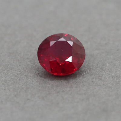 0.54 Carat Ruby - Red - Round