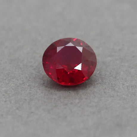 0.54 Carat Ruby Red Round