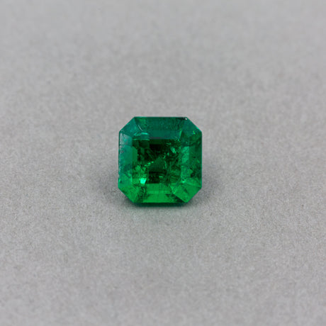 1.65 Carat Emerald Green Octagonal