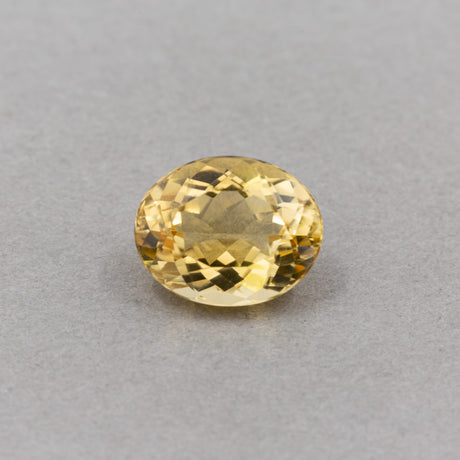 2.66 Carat Citrine Yellow Oval