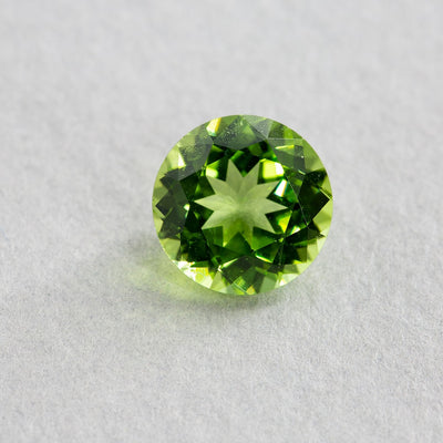 2.86 Carat Peridot - Green - Round