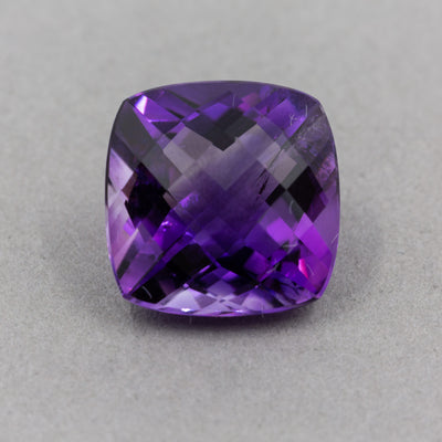 6.76 Carat Amethyst - Cushion
