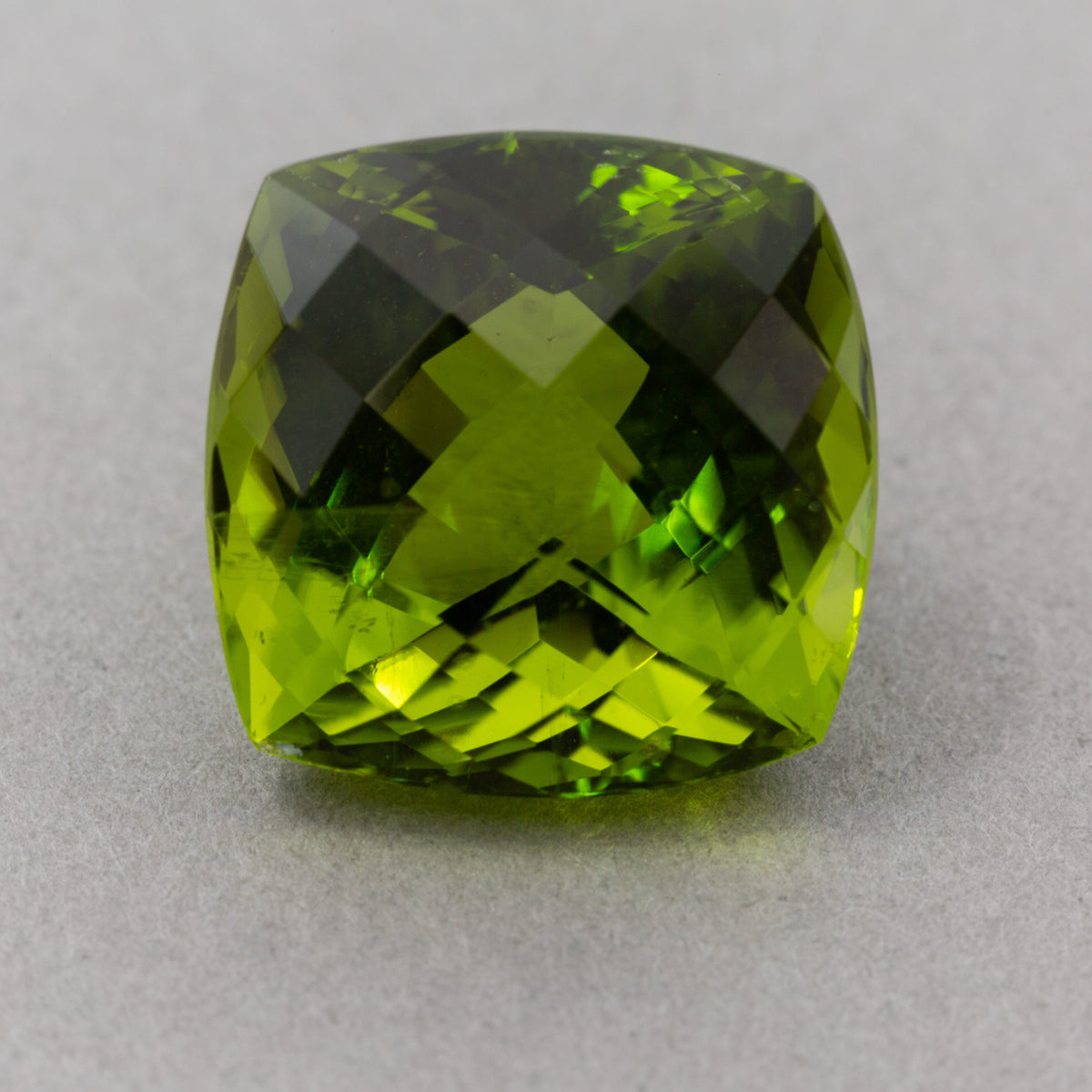13.87 Carat Peridot - Cushion