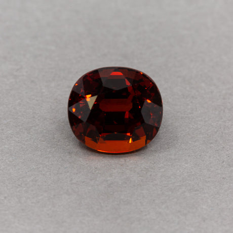8.27 Carat Garnet - Spessartite (Mandarine) Orange Cushion
