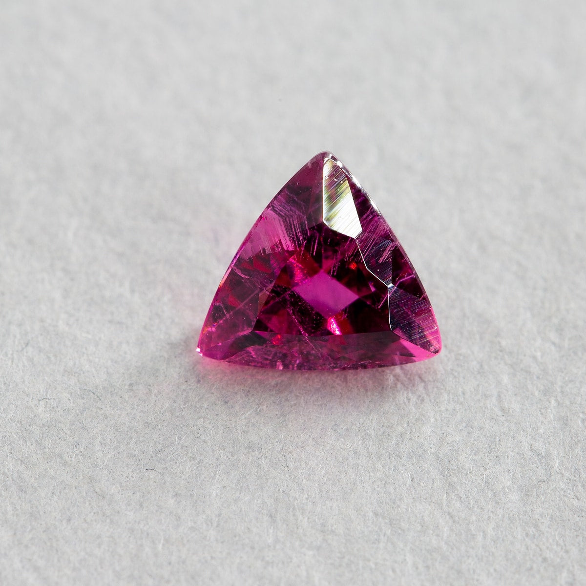 0.94 Carat Rubelite - Red - Trillion